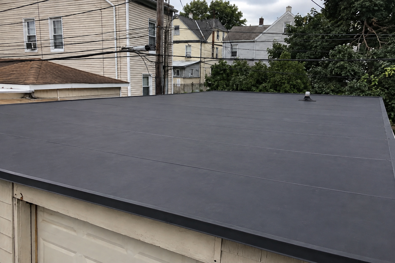 Flat Roof Replacement in Paterson, NJ — after renovation visualization